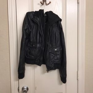 Leather jacket